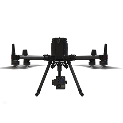 Laser methane leak inspection drone