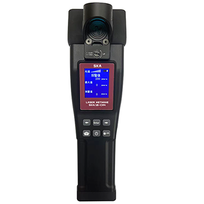 Hand-held remote laser methane telemeter