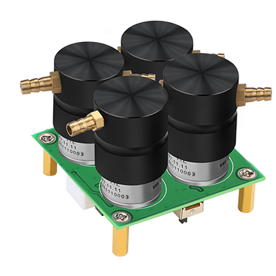 Multi-component gas detection module