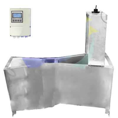 Ultrasonic open channel flowmeter