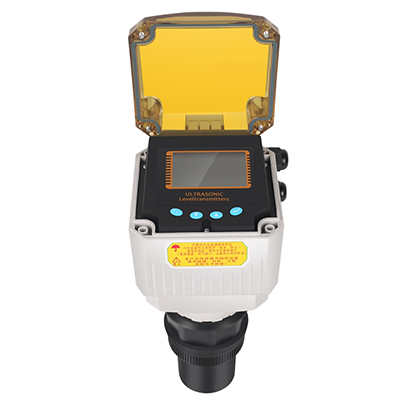 Integrated ultrasonic level meter