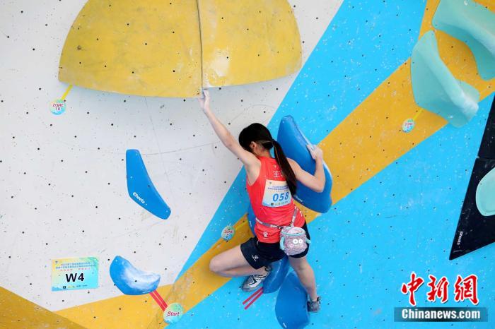 全国攀岩冠军赛暨全运资格赛落幕，145名选手角
