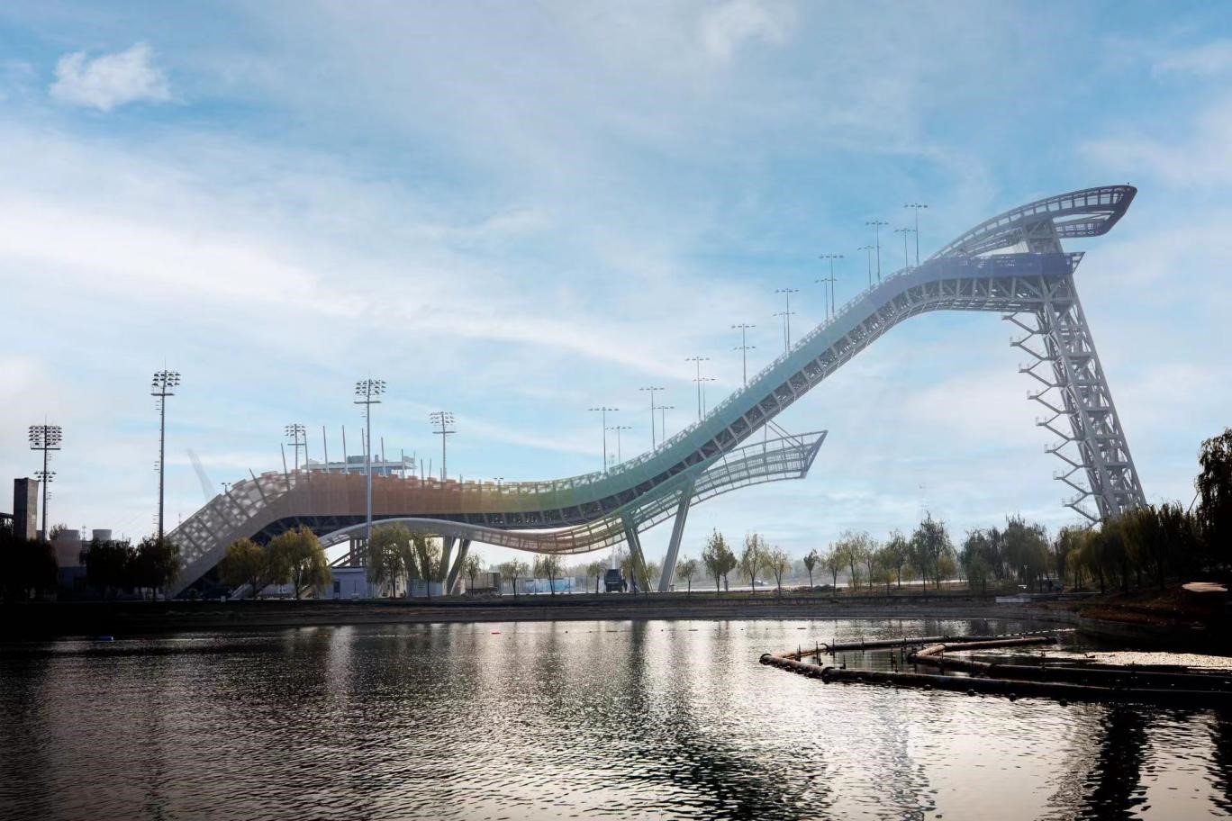 国际雪联官员考察北京大跳台世界杯筹办工作 赛