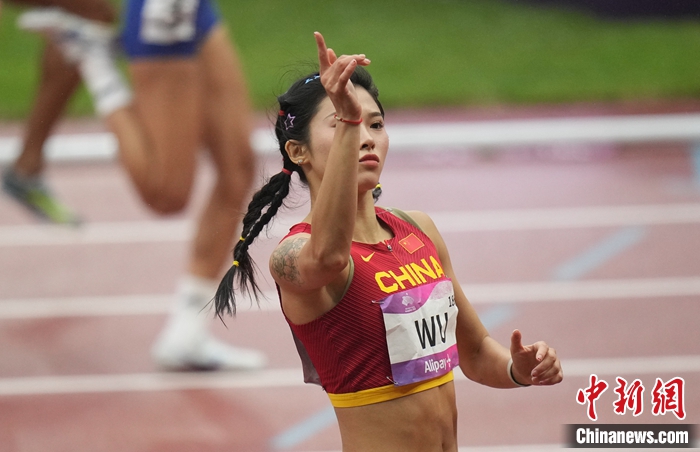 杭州亚运会女子100米栏决赛林雨薇夺金 吴艳妮抢