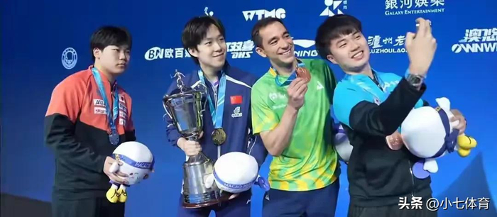 王楚钦逆转松岛辉空首夺世界杯男单冠军